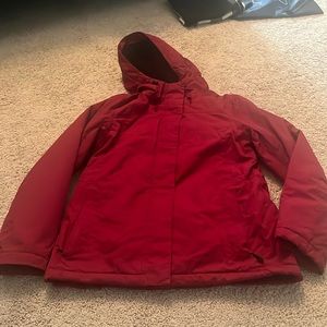 LL Bean fleece lined coat